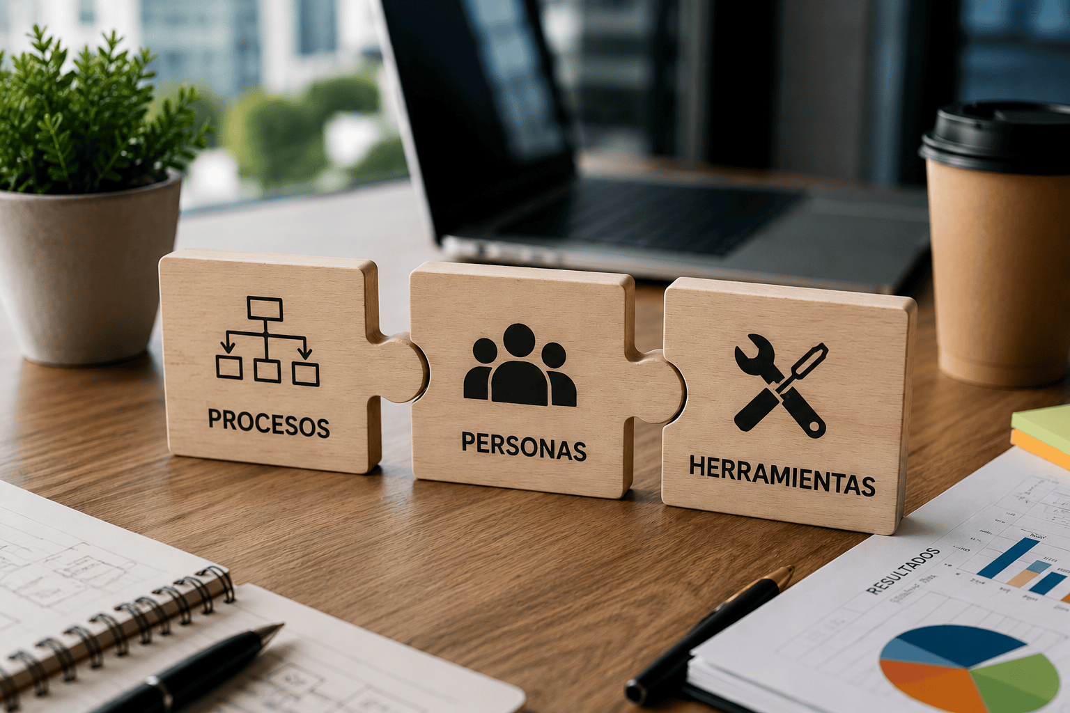 Procesos, personas y herramientas: las tres piezas que hacen que tu negocio funcione