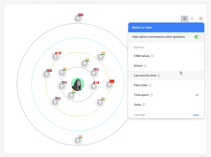 Zoho SalesIQ en tu smartphone